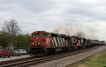 CN 2420 leads NS train 6W4 past the Fairgrounds